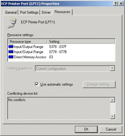 Windows device control IO address view